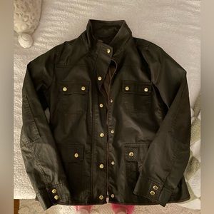 J. Crew Resin-Coated Field Jacket